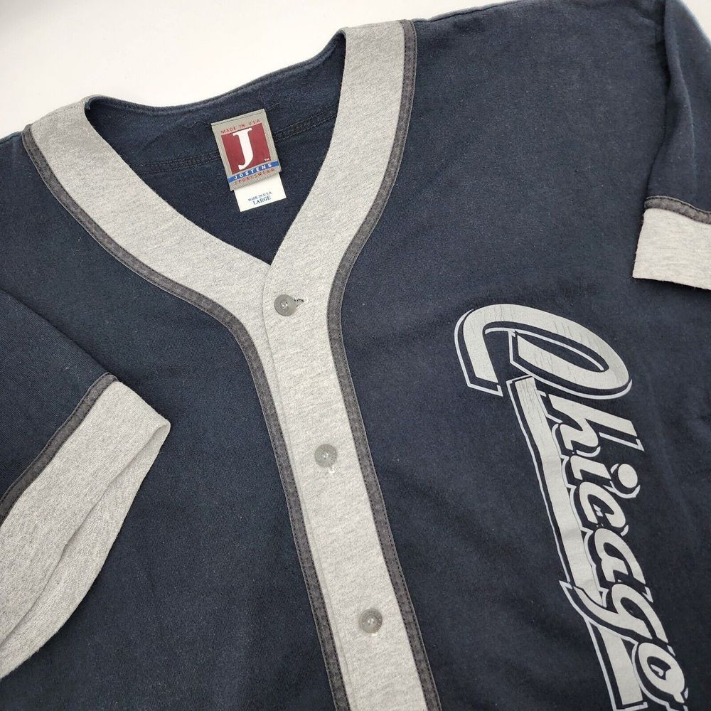 Vintage Jostens Sportswear MLB 1993 Chicago WHITE SOX Short Sleeve Top Men's L - Picture 7 of 13